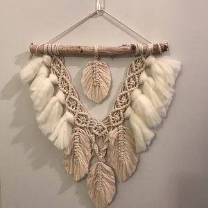 macrame wall hanging (boho)